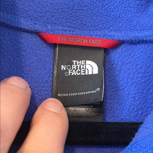 The North Face Black and Purple  with High Collar and Athletic Fit - Picture 4 of 6